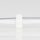 Lampen-Baldachin 80x25mm Metall weiß mit Stahlseil und Zugentlaster