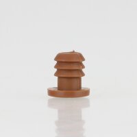 Häfele Anschlagpuffer Türpuffer Türstopper Kunststoff braun zum Eindrücken in 6mm Bohrloch