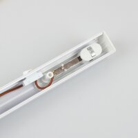 S14s 2-Sockel-Fassung Kunststoff weiß für 230V/120W L1000 Linestra Linienlampe