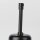 Lampen-Baldachin 62x63mm Metall schwarz mit Pendelrohr & Zugentlaster