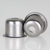 E14 Fassungshülse Metall roh 27x30mm Zierhülse...