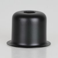 E14 Fassungshülse Metall schwarz 27x30mm...