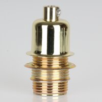 E14 Fassungshülse Zierhülse 27x30mm Metall...