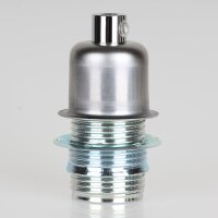E14 Fassungshülse Zierhülse 27x30mm Metall roh...