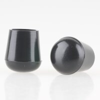 Stuhlbeinkappe / Tischbeinkappe 12 mm rund schwarz mit...