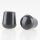 Stuhlbeinkappe / Tischbeinkappe 12 mm rund schwarz mit Stahleinlage – PVC-Kunststoff