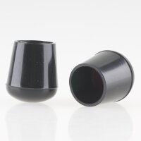 Stuhlbeinkappe / Tischbeinkappe 16 mm rund schwarz mit...