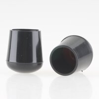 Stuhlbeinkappe / Tischbeinkappe 18 mm rund schwarz mit...