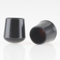 Stuhlbeinkappe / Tischbeinkappe 19 mm rund schwarz mit...