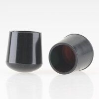 Stuhlbeinkappe / Tischbeinkappe 20 mm rund schwarz mit...