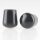 Stuhlbeinkappe / Tischbeinkappe 22 mm rund schwarz mit Stahleinlage – PVC-Kunststoff