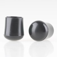 Stuhlbeinkappe / Tischbeinkappe 25 mm rund schwarz mit...