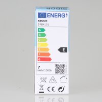 Sigor E14 LED Röhrenlampe klar 7W (60W) 2700K warmweiß 806lm dimmbar
