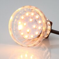 E14 LED Kappenlampe warmweiß 3800K 16+4 SMD 1,2W/230V