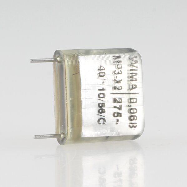 0.068uF 275V MP3 X2 Entstörkondensator 19x17mm Rastermaß 15mm