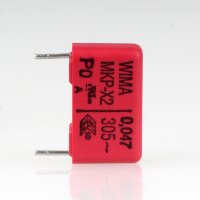 0.047uF 305V MKP-X2 Entstörkondensator 18x11mm...
