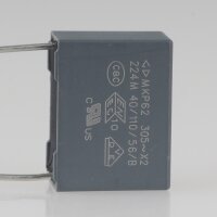 0.22uF 305V MKP-X2 Entstörkondensator 18x12.5mm...