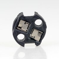 12V Halogen-Fassung schwarz für G4 Leuchtmittel ohne Kabel mit Steckkontakten
