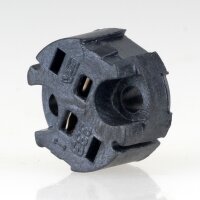 12V Halogen-Fassung schwarz für G4/GY6.35 Leuchtmittel ohne Kabel mit Steckkontakten
