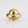 Lampen Abschlussknopf Zierknopf M10x1 mm Innengewinde 25x18 mm Messing roh