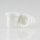 M10x1 Trompetennippel 12x12,5mm Kunststoff weiß Länge 10mm mit Profil/Verdrehschutz