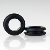 Kabeldurchführungstülle 20x7mm Schwarz –...