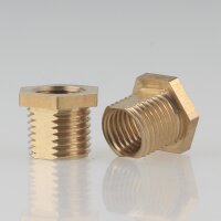 M10x1/M8x1 Reduzier Trompetennippel Gewinde-Adapter 12x10...