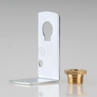 Befestigungswinkel Metall-Winkel 24x41,5mm für...