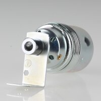 E27 Premium Lampenfassung Metall verchromt mit Winkel...