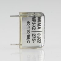 0.022uF 275V MK3-X2 Entstörkondensator 19x13mm...