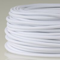 Textilkabel weiß 5-adrig 5x0,5mm²...