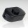 Schnurschalter Schnur-Zwischenschalter Fußschalter  85x45mm schwarz Bakelit-Optik 250V/2A(1A)