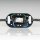 Schnurschalter Schnur-Zwischenschalter Fußschalter  85x45mm schwarz Bakelit-Optik 250V/2A(1A)
