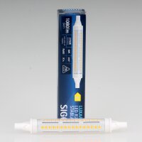 Sigor LUXAR R7s LED-Stablampe Leuchtmittel 8W/220-240V 2.700K 1080 lm warmweiß 117mm