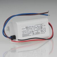 LED-Trafo Transformator 15W 100-240V/AC/12VDC 1.25A...