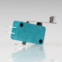 Mikroschalter 1-polig 10A/250V AC grün mit...