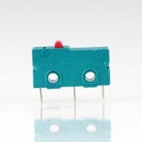 Mikroschalter 1-polig 5A/250V AC grün ohne Hebel