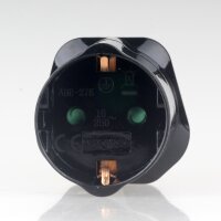 Reisestecker-Adapter Deutschland auf Großbritannien 13A/250V VIVANCO