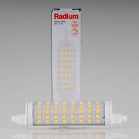 Radium R7s LED-Stablampe Leuchtmittel 15W (125W) 240V 2.700K 2000 lm warmweiß 118mm dimmbar