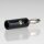 Bananenstecker Büschelstecker 4,5mm schwarz mit Schraubanschluss