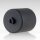 Lampen Deckenbaldachin 62x63mm Zylinderform Metall schwarz mit Stellring für 10 mm Pendelrohr