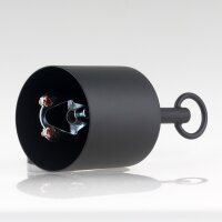 Lampen Deckenbaldachin 62x63mm Zylinderform Metall...