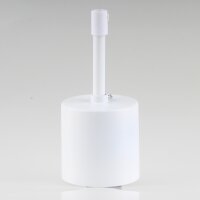 Lampen Deckenbaldachin 62x63mm Zylinderform Metall...