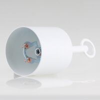 Lampen Deckenbaldachin 62x63mm Zylinderform Metall...