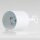 Lampen Deckenbaldachin 62x63mm Zylinderform Metall weiß mit Pendelrohr für Kettenaufhängung