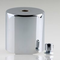 Lampen Deckenbaldachin 62x63mm Zylinderform Metall...