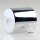 Lampen Deckenbaldachin 62x63mm Zylinderform Metall verchromt mit Zugentlastung Kunststoff transparent