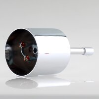 Lampen Deckenbaldachin 62x63mm Zylinderform Metall...