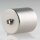 Lampen Deckenbaldachin 62x63mm Zylinderform Metall Edelstahloptik mit Stellring für 10 mm Pendelrohr