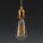 Danlamp E27 LED Edison Gold Vintage Lampe 4W 2000K 64mm dimmbar